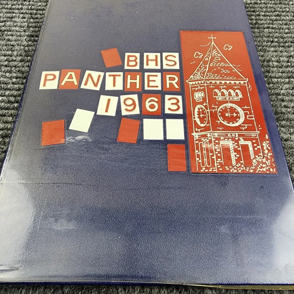 1963 Benton‎ High School Yearbook Arkansas Panther